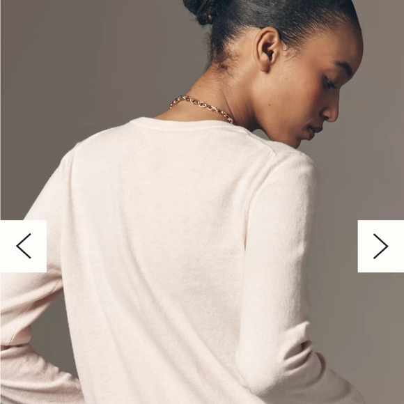 Juliet Beaded Drink Icon Cotton Cashmere Cardigan Sweater - Picture 2 of 5